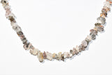 CHARGED 18" Rutilated Tourmalinated Quartz Crystal Chip Necklace REIKI !
