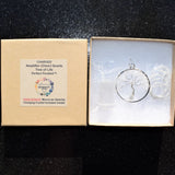 CHARGED Amplifier (Clear) Quartz Tree of Life Perfect Pendant 20" Silver Chain