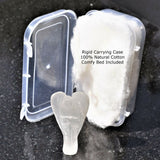 CHARGED 2.25" Selenite Crystal Hand-Carved Angel Peaceful Energy! ZENERGY GEMS