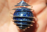 xPerfect Pendant™ - Lapis Lazuli Sphere Pendant + 26" 925 Chain: ZENERGY GEMS™