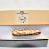 Aragonite Round 3.8" Wand Reflexology Massage Crystal Healing Chakra ~100g