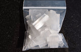 Amazing Pure WHITE Selenite Natural Jewelry / Gridding Crystals POWERFUL 250cts