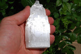 4" Selenite Crystal Tower of Divine Mind Healing POWER REIKI by ZENERGY GEMS
