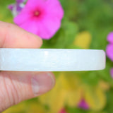 3.8" Selenite Disc Polished Flat Crystal Charging Station POWERFUL ZENERGY GEMS