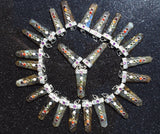 xCHARGED 7 Chakra Labradorite Crystal Perfect Pendant™ + 20" 925 Chain
