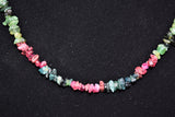CHARGED Rainbow Tourmaline Crystal 18" Necklace Healing Energy REIKI WOW!!!