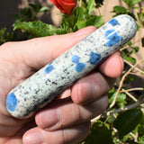 Charged Himalayan K2 Granite (Azurite) Massage Wand Crystal Healing Energy ~70g