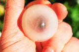 [1] Selenite Crystal Egg of Psychic Awareness POWERFUL ~2.5" 70mm 200grams