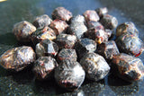 Naturally Faceted Almandine Garnet Crystal Perfect Pendant + 20" Chain