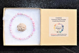 [1] Premium CHARGED Pink Kunzite Crystal 8mm Bead Bracelet Stretchy ENERGY REIKI