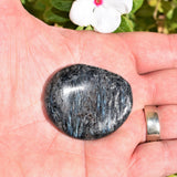 [1] Fireworks Flash Astrophyllite Crystal Pocket Palm Stone ZENERGY GEMS ~30g