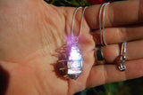 xPerfect Pendant™ Heaven's Temple™ Bismuth Crystal Pendant 26" 925 Silver Chain