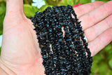 CHARGED  Himalayan Black Tourmaline Necklace 18" Healing Energy REIKI WOW!!!