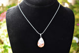 Perfect Pendant Crazy Lace Agate Teardrop Pendant + 20" Chain HAPPY LACE!