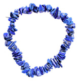 Premium CHARGED Lapis Lazuli Crystal Chip Stretchy Bracelet REIKI Energy