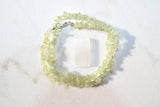 CHARGED Prehnite Crystal 18" Necklace Healing Energy REIKI WOW!!!