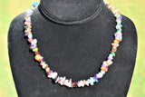 CHARGED 18" Every Crystal Chip Necklace Healing Energy (40+ Crystal Types) WOW!!