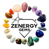 ZENERGY GEMS: CHARGED Angelite Crystal Heart Hand-Carved Peaceful Energy WOW!