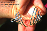 xCUTE Baby Tibetan Amethyst Sphere Perfect Pendant™ + 26" 925 Silver Chain