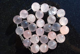 xPerfect Pendant™ Rose Quartz Crystal Sphere Pendant + 26" Silver Chain