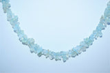 CHARGED Aquamarine Crystal Chip 18" Necklace Healing Energy REIKI WOW!!!