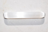 ZENERGY GEMS:Amazing Pure WHITE Selenite Crystal Massage Wand Rounded POWERFUL