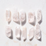 CHARGED Danburite / Petalite 2 Crystal Perfect Pendant + 20" Chain SYN 12 CUSTOM