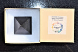 [1] Charged 2" (50mm) Black Tourmaline Pyramid Crystal Healing Energy ~106g