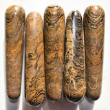 Stromatolite Round 4.3" Wand Reflexology Massage Crystal Healing Chakra 98g
