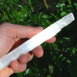 Amazing Pure WHITE Selenite Natural Crystal Wands POWERFUL (4 x 6" Wands)