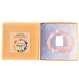 Premium CHARGED Rose Quartz Crystal Chip Stretchy Bracelet Healing REIKI Energy!