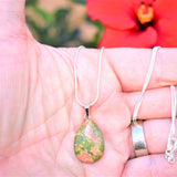 Perfect Pendant Unakite Teardrop Pendant + 20" Chain REGENERATE LOVE!