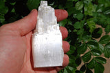 4" Selenite Crystal Tower of Divine Mind Healing POWER REIKI by ZENERGY GEMS