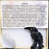 [1] LG 1.65" Black Onyx Crystal Hand-Carved Raven Reiki NEGATIVE ENERGY PROTECTION!